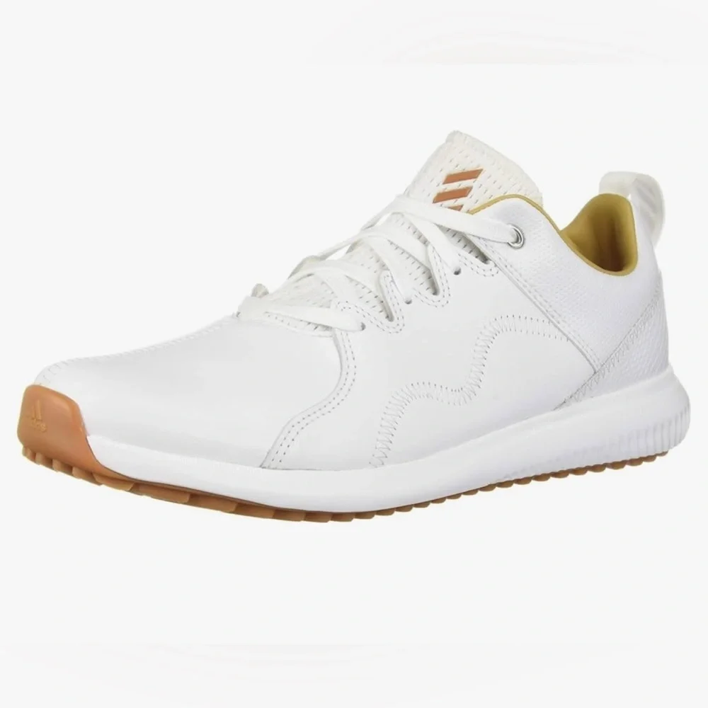 Adidas Men's Adicross Ppf Golf Shoe White Leather Size 12
